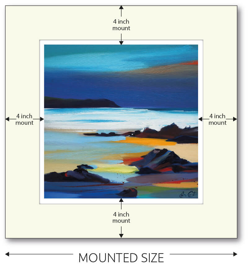 Mounted Giclée (applies to UK mainland only)