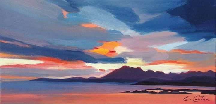 Stormy Cuillin Sunset