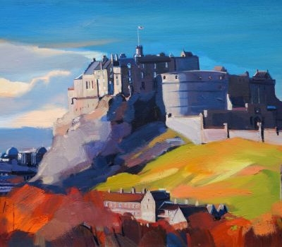 Sunlight Edinburgh Castle