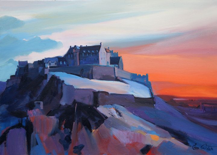 Sundown Edinburgh Castle
